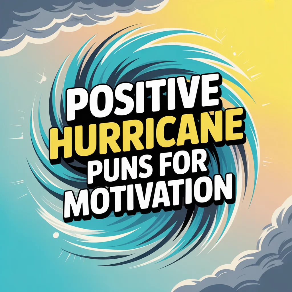 Positive Hurricane Puns for Motivation