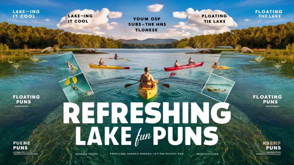 Refreshing Lake Fun Puns