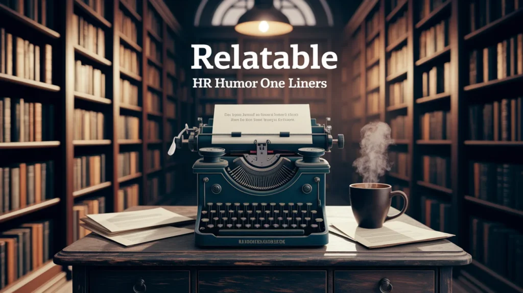 Relatable HR humor one liners