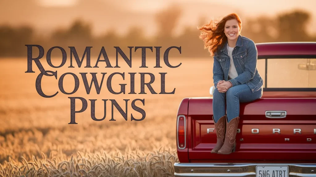 Romantic Cowgirl Puns