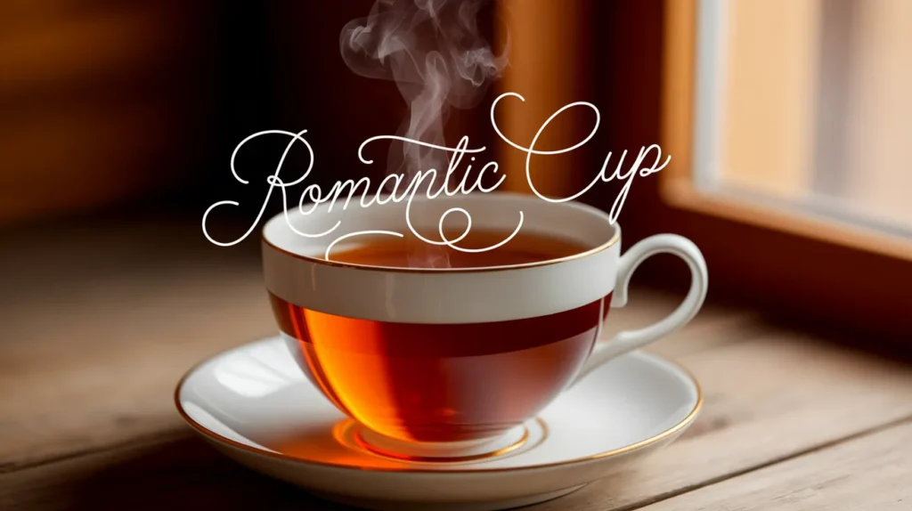 Romantic Cup Wordplay