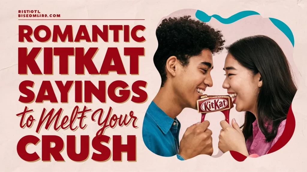 Romantic KitKat Sayings To Melt Your Crush
