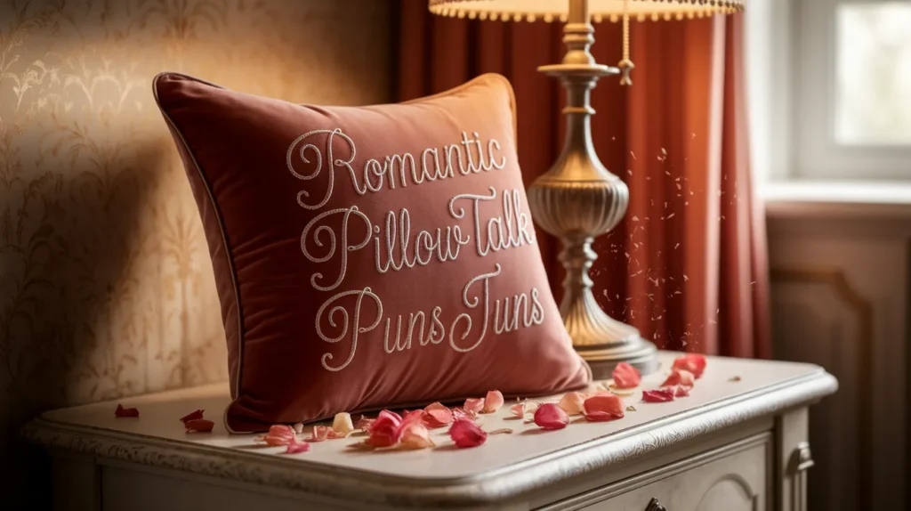 Romantic Pillow Talk Puns