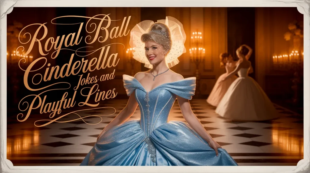 Royal Ball Cinderella Jokes and Playful Lines