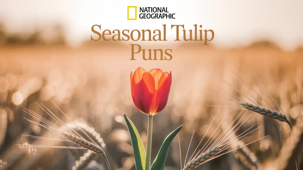 Seasonal Tulip Puns