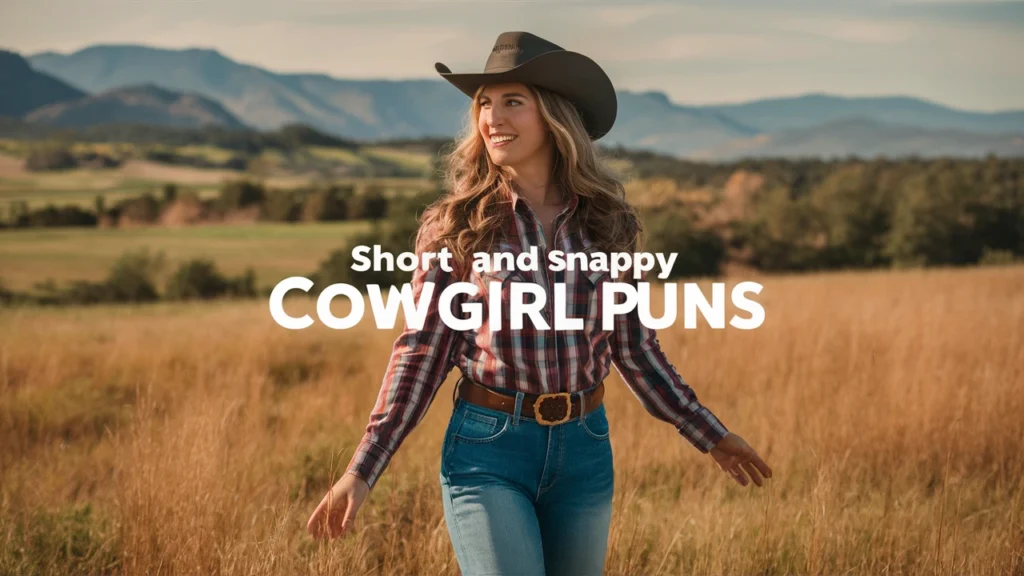 Short and Snappy Cowgirl Puns