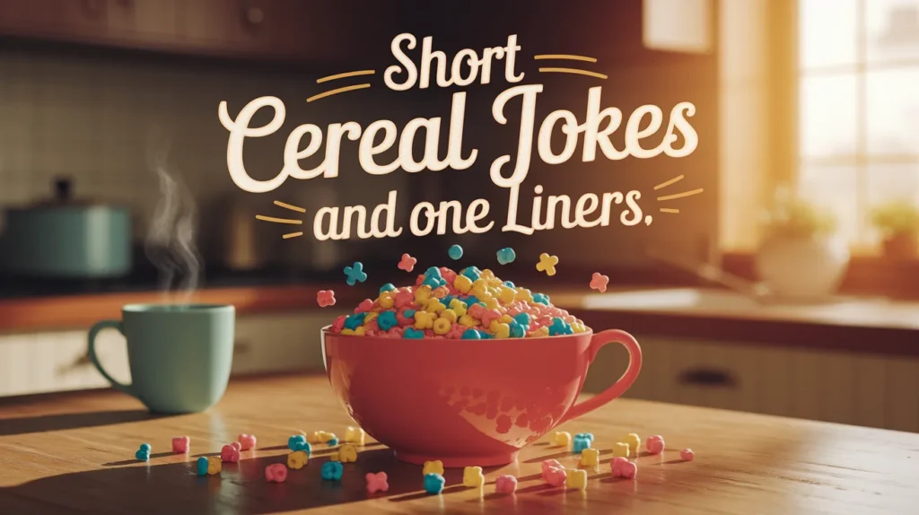 Short Cereal Jokes and One Liners