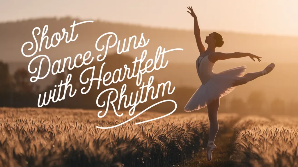 Short Dance Puns with Heartfelt Rhythm
