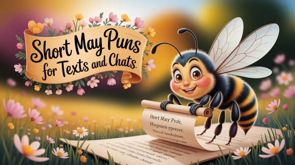 Short May Puns for Texts and Chats