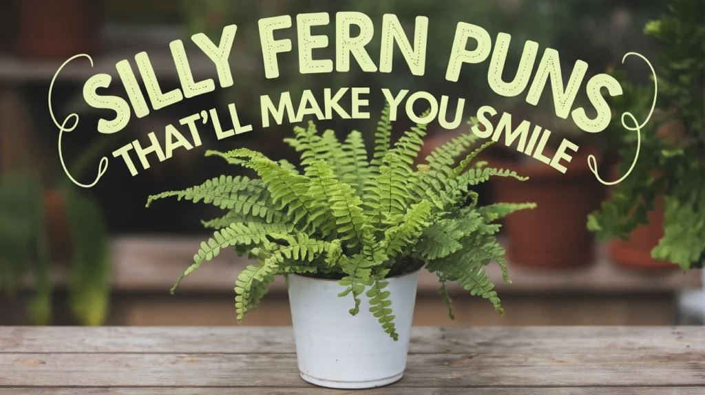 Silly Fern Puns That’ll Make You Smile