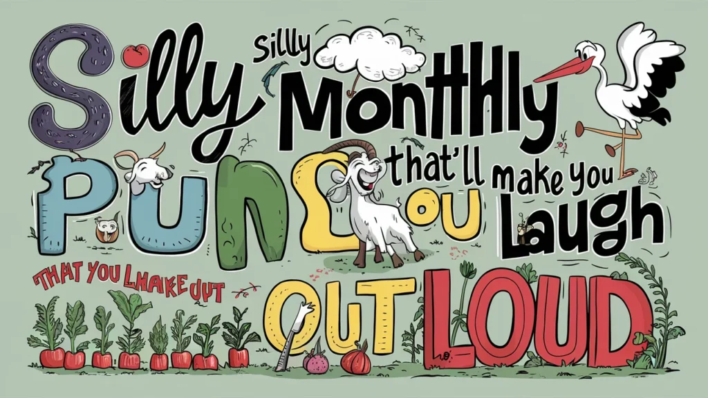 Silly Monthly Puns That’ll Make You Laugh Out Loud