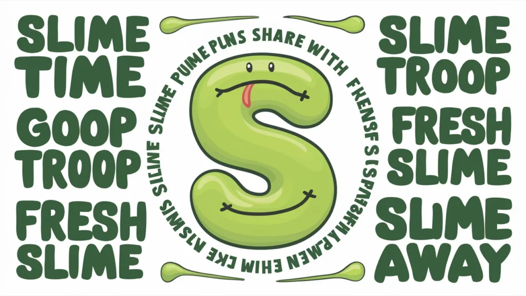 Silly Slime Puns to Share with Friends