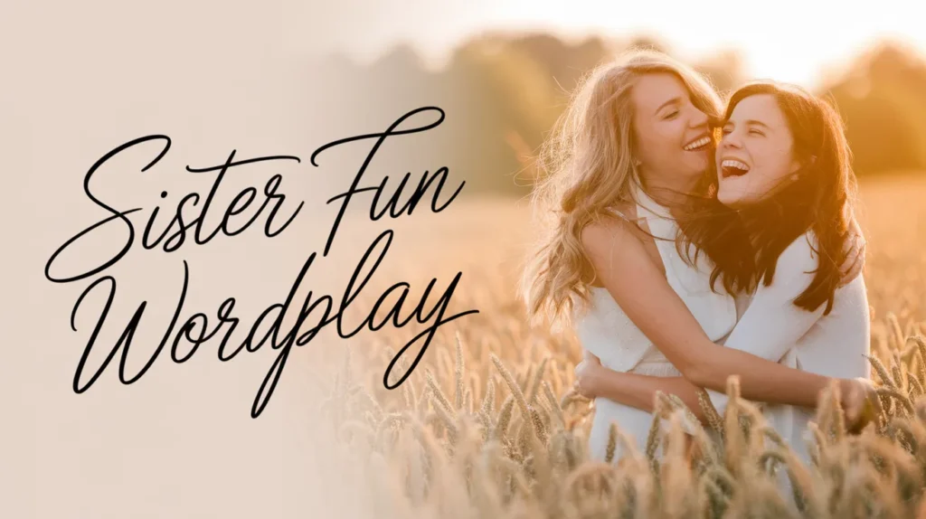 Sister Fun Wordplay