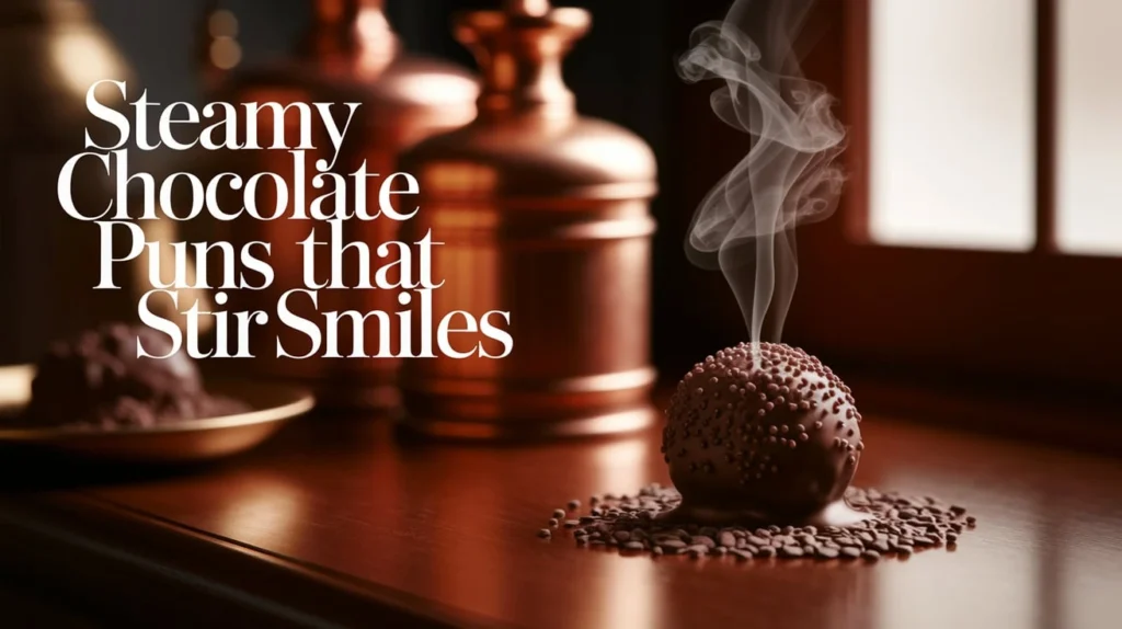 Steamy Chocolate Puns That Stir Smiles