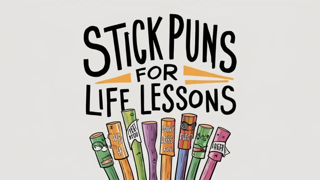 Stick Puns for Life Lessons