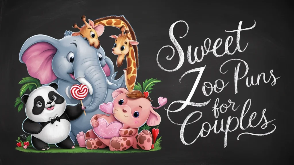 Sweet Zoo Puns for Couples