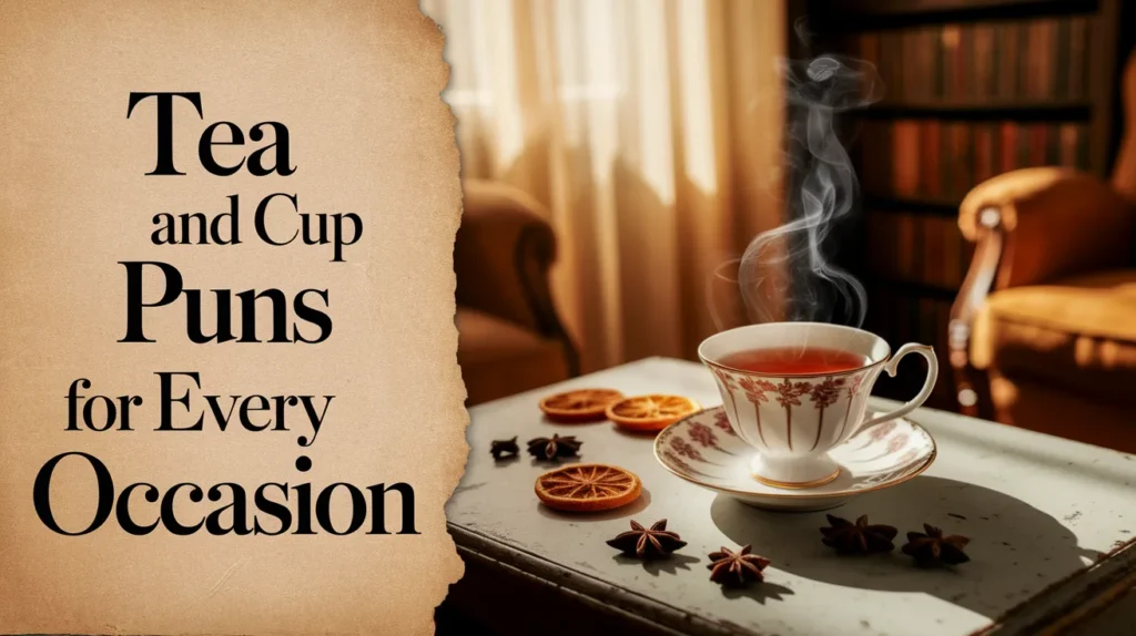 Tea and Cup Puns for Every Occasion