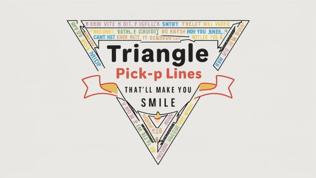 Triangle Pick-Up Lines That’ll Make You Smile