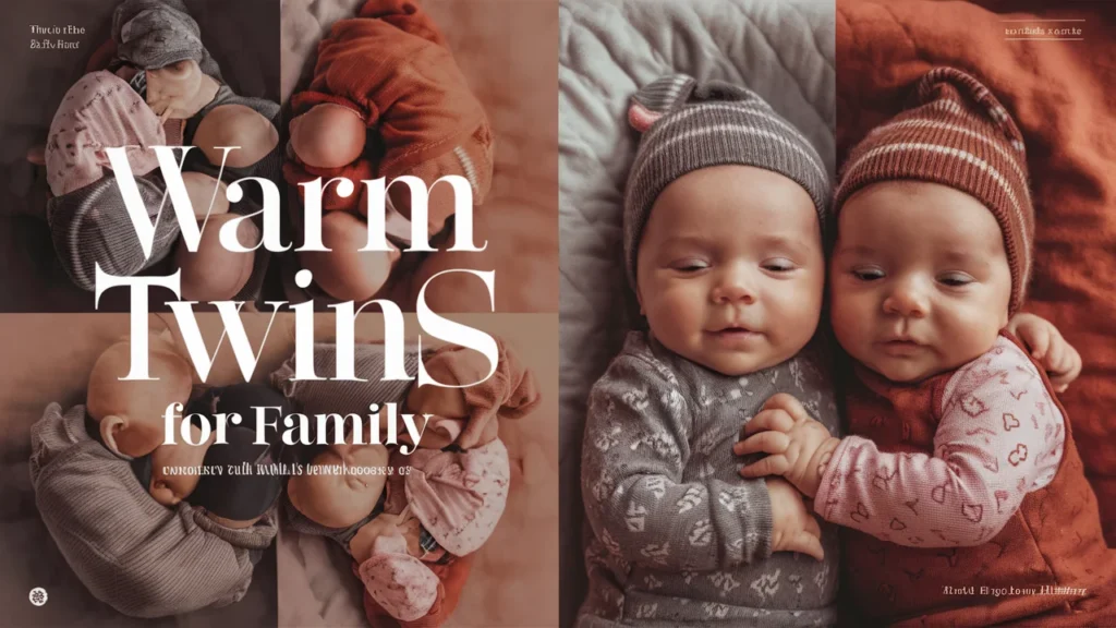 Warm twin puns for family