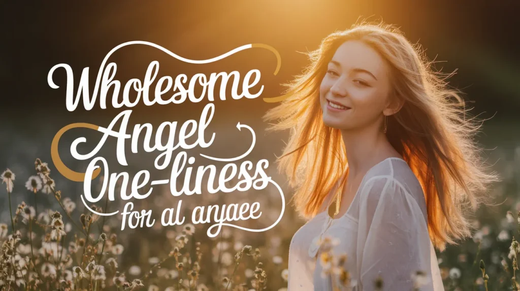Wholesome Angel One-Liners for All Ages