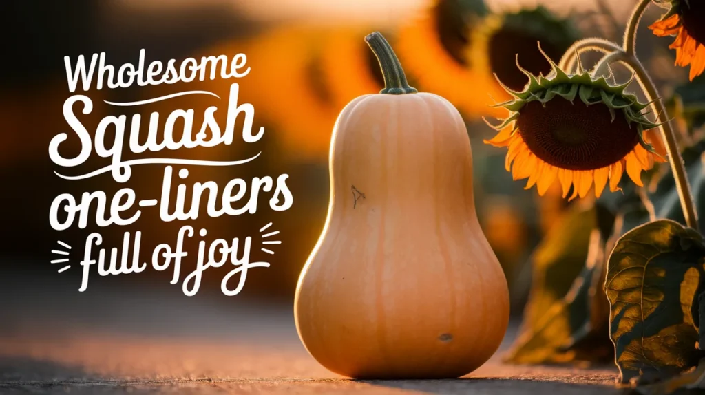 Wholesome Squash One-Liners Full of Joy