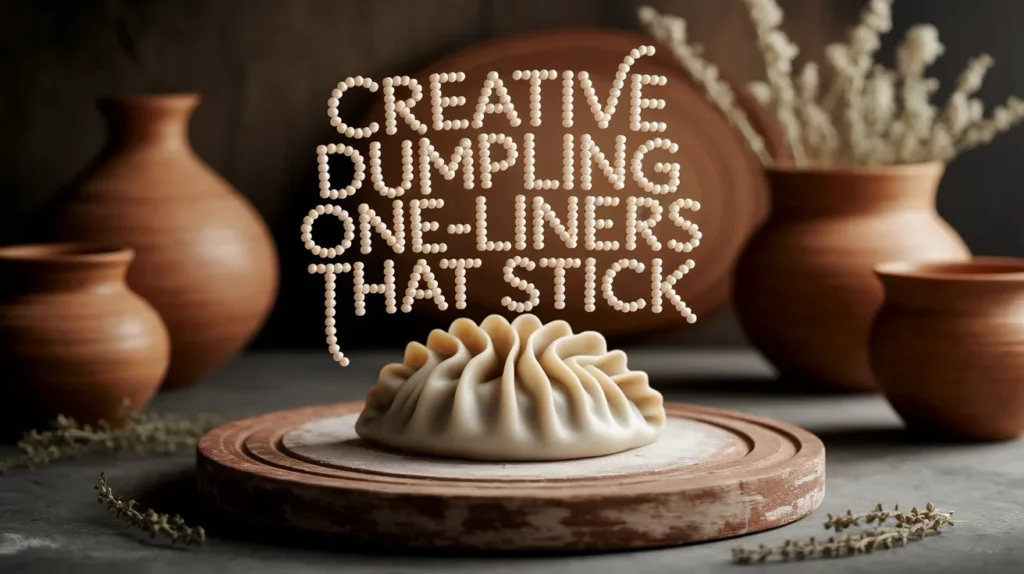 Creative Dumpling One-Liners That Stick