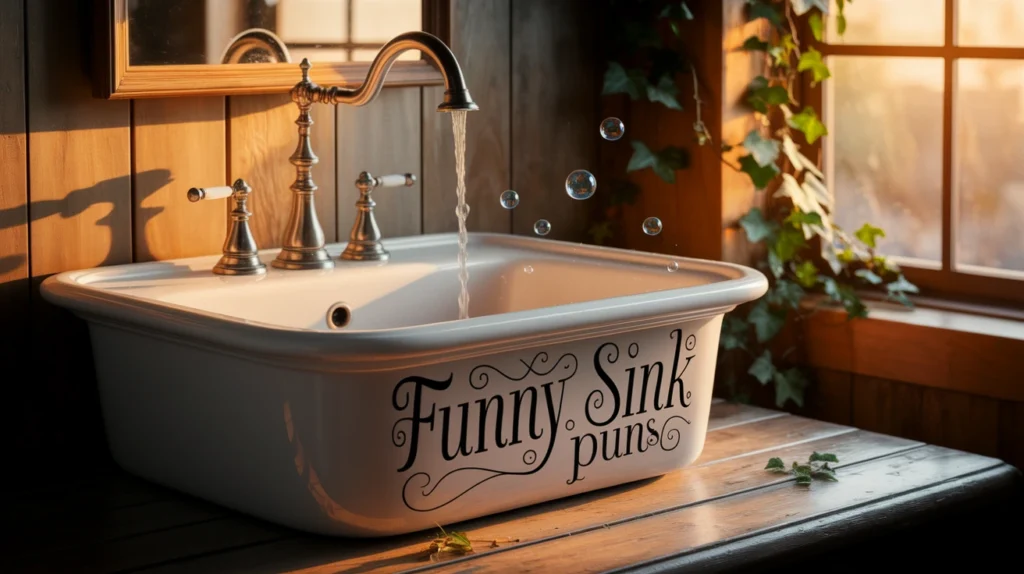 Funny Sink Puns