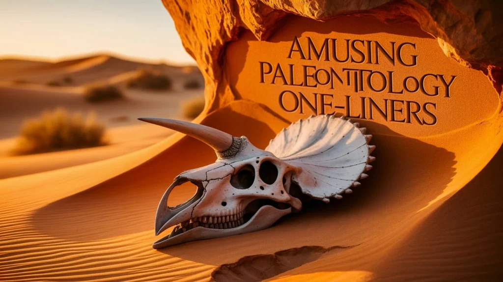 Amusing Paleontology One-Liners