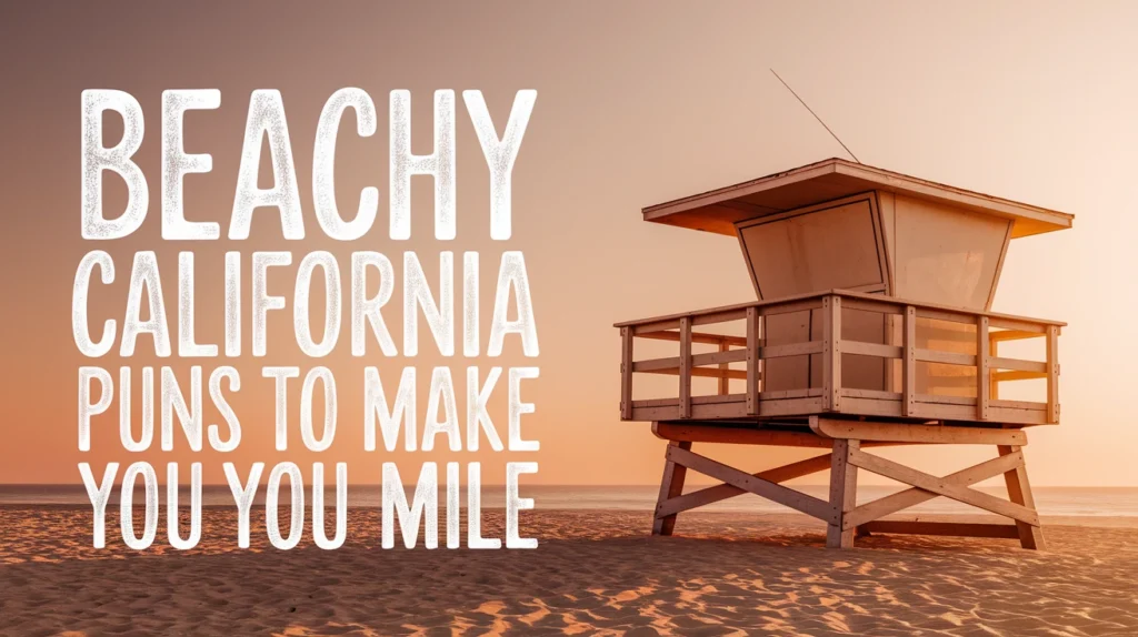 Beachy California Puns to Make You Smile