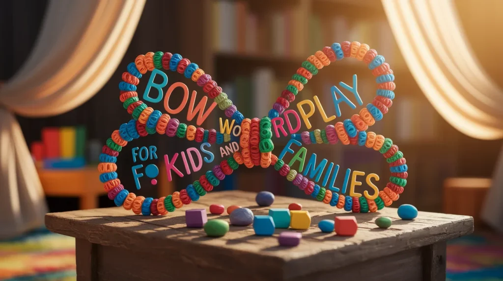 Bow Wordplay For Kids And Families
