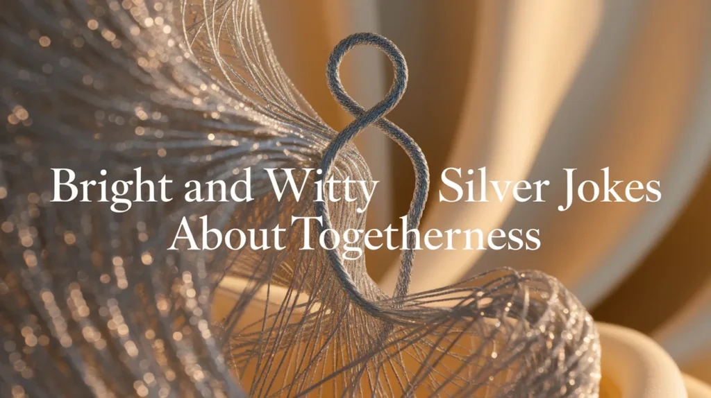 Bright and Witty Silver Jokes About Togetherness