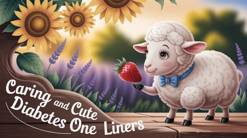 Caring and Cute Diabetes One Liners