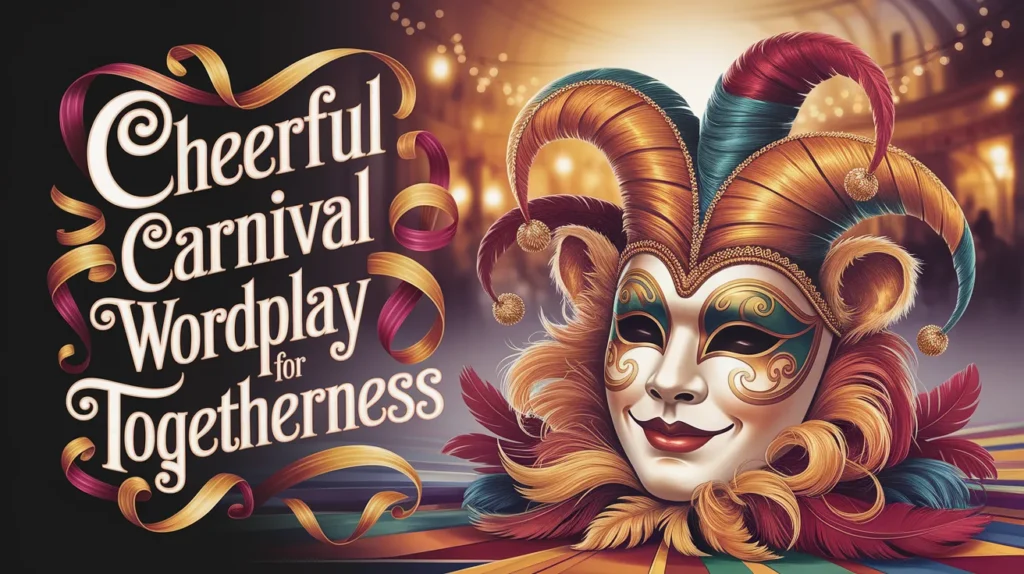 Cheerful Carnival Wordplay for Togetherness
