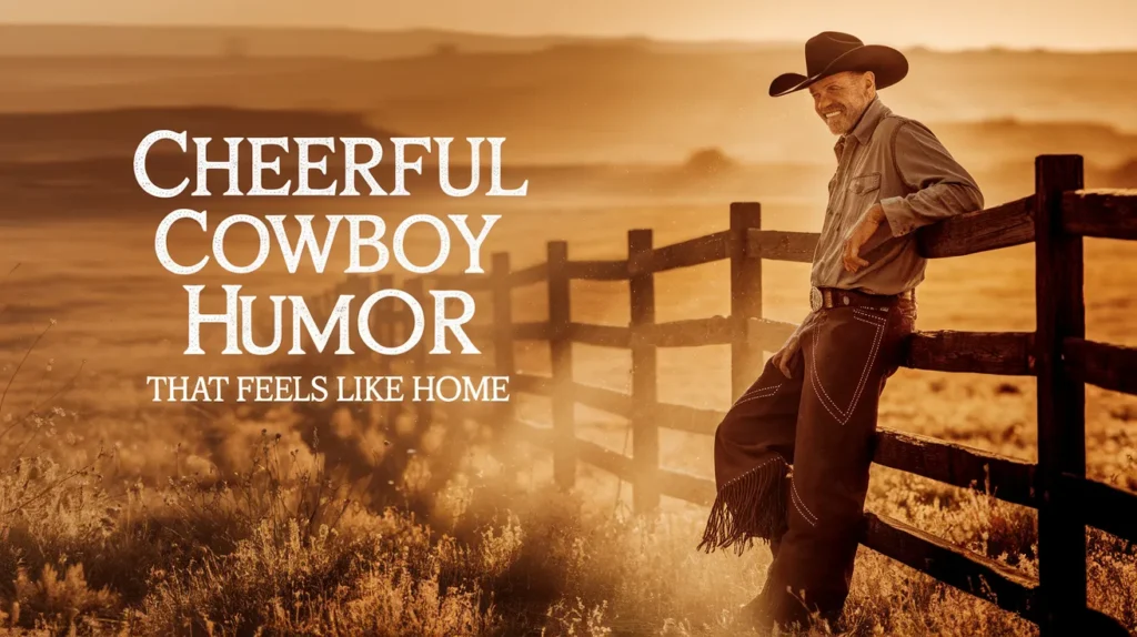 Cheerful Cowboy Humor That Feels Like Home