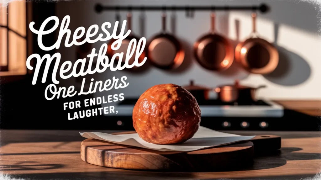 Cheesy Meatball One Liners for Endless Laughter