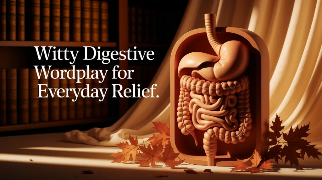 Witty Digestive Wordplay for Everyday Relief