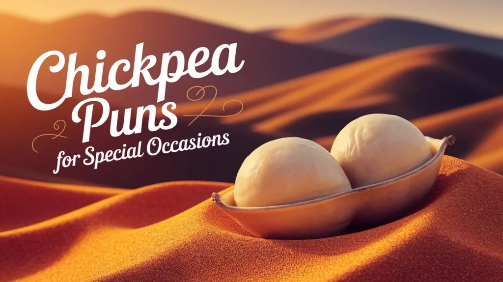 Chickpea Puns for Special Occasions