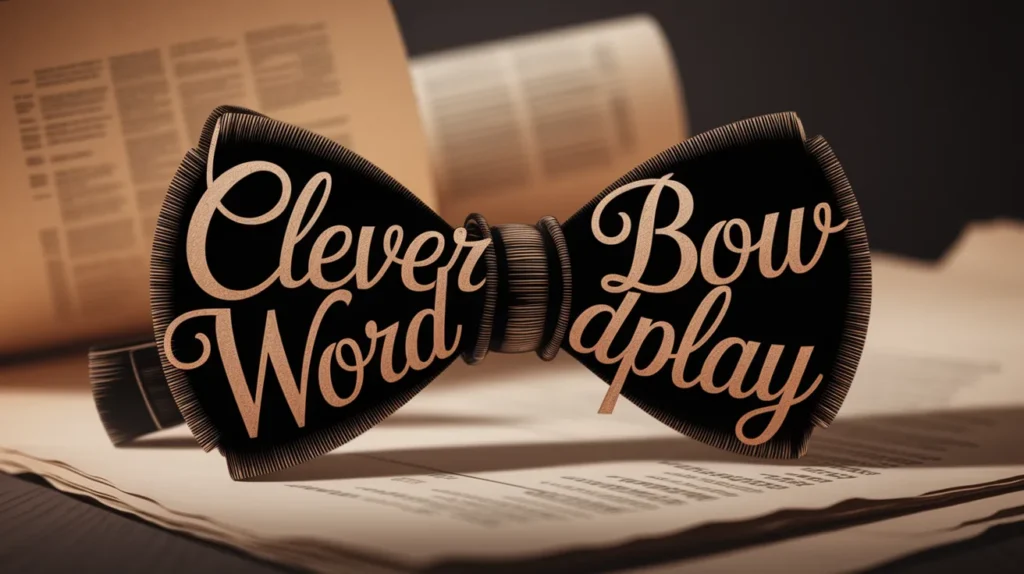 Clever Bow Wordplay To Make You Giggle