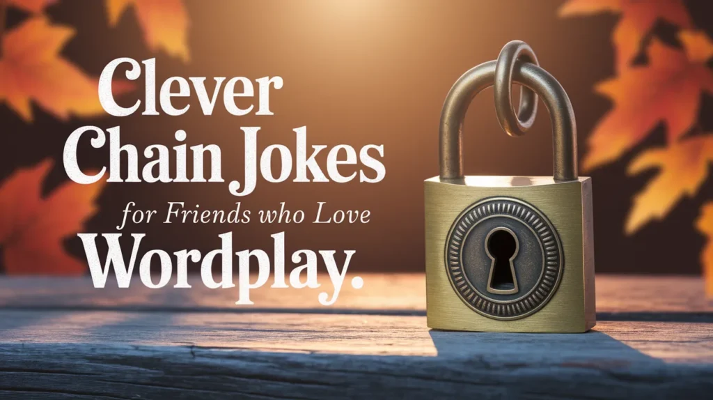 Clever Chain Jokes for Friends Who Love Wordplay