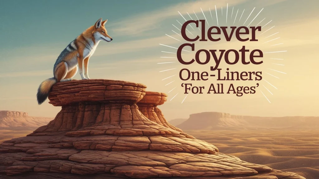 Clever Coyote One-Liners for All Ages