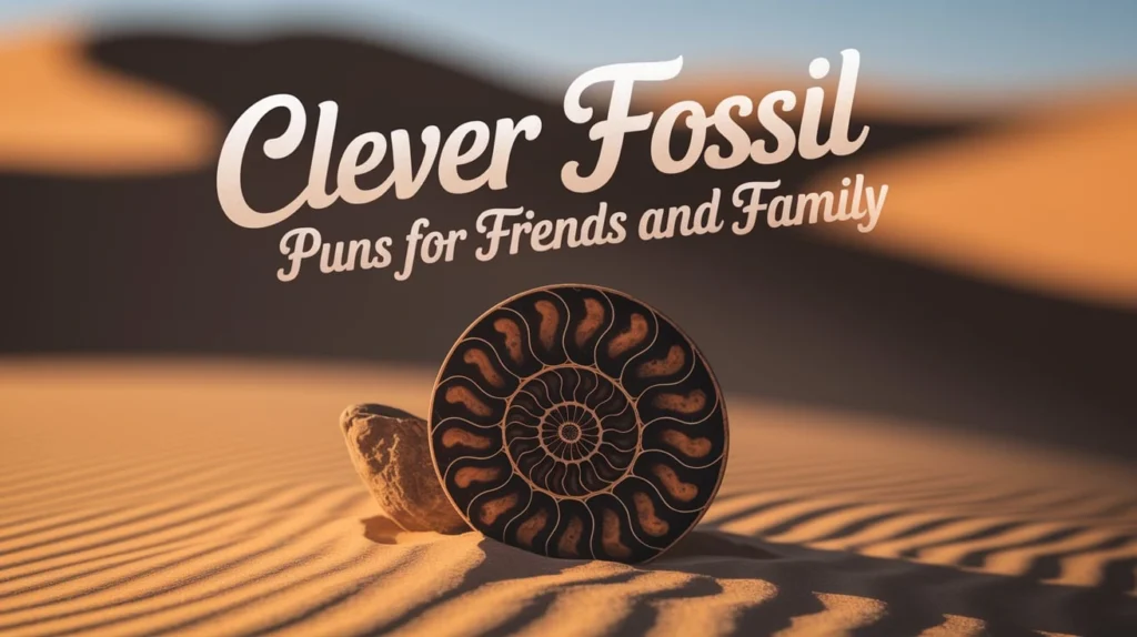 Clever Fossil Puns for Friends and Family