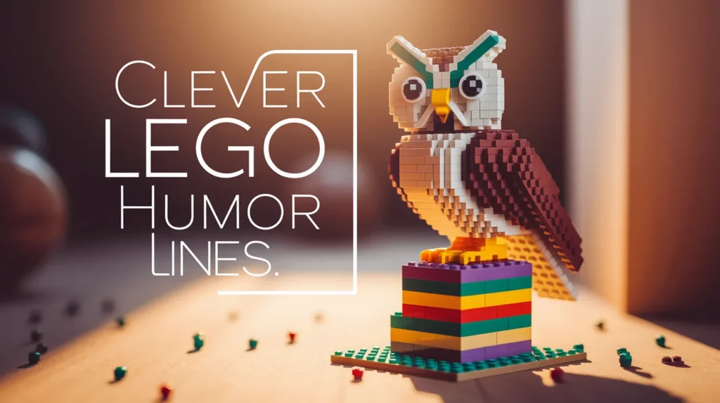 Clever Lego Humor Lines