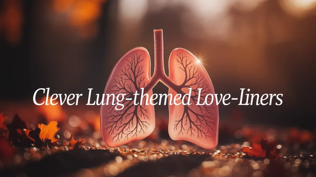 Clever Lung-Themed Love One-Liners