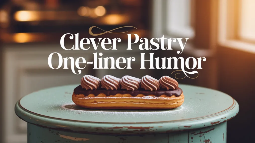 Clever Pastry One-Liner Humor