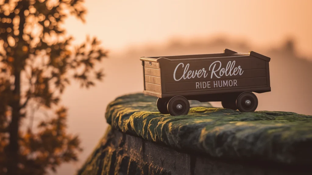 Clever Roller Ride Humor