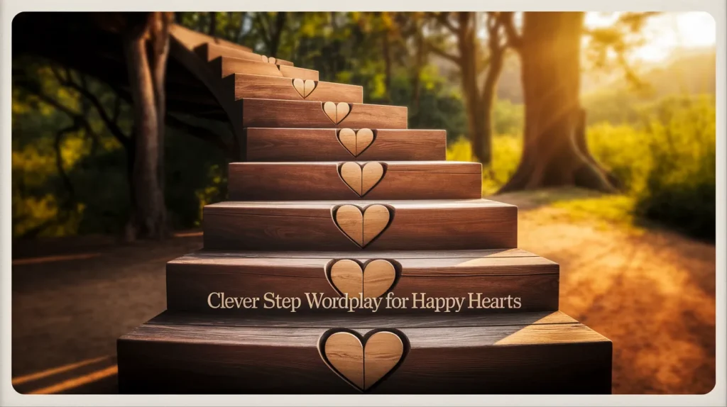 Clever Step Wordplay for Happy Hearts