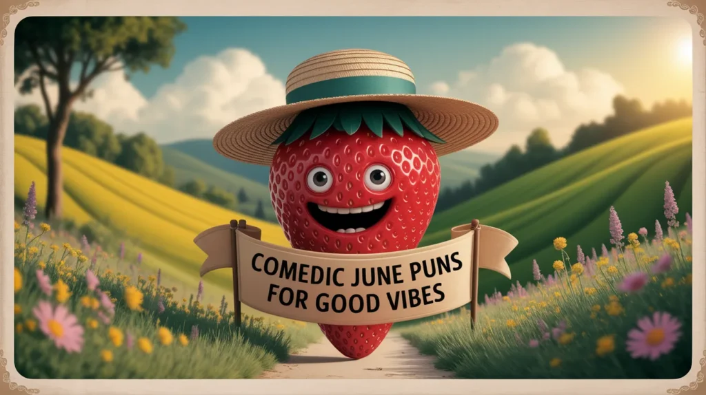 Comedic June Puns for Good Vibes