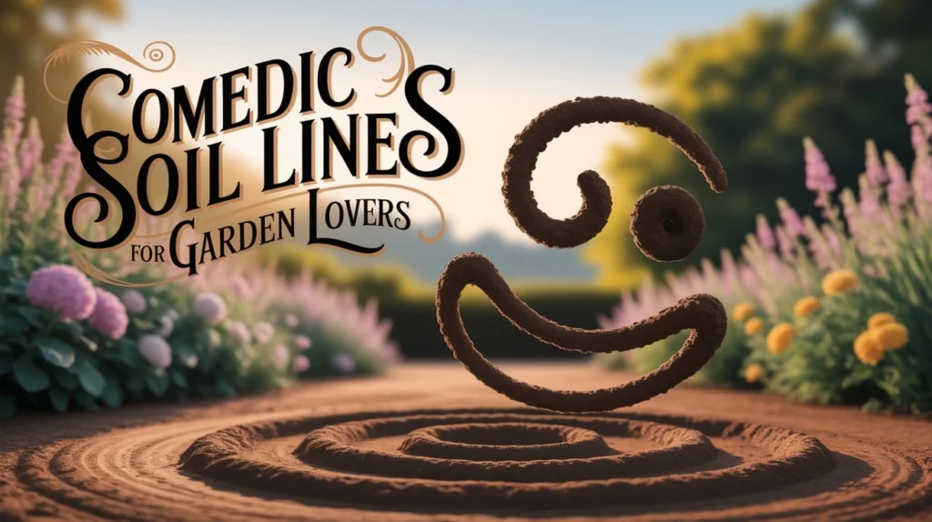 Comedic Soil Lines for Garden Lovers
