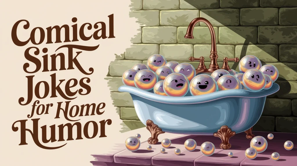 Comical Sink Jokes for Home Humor