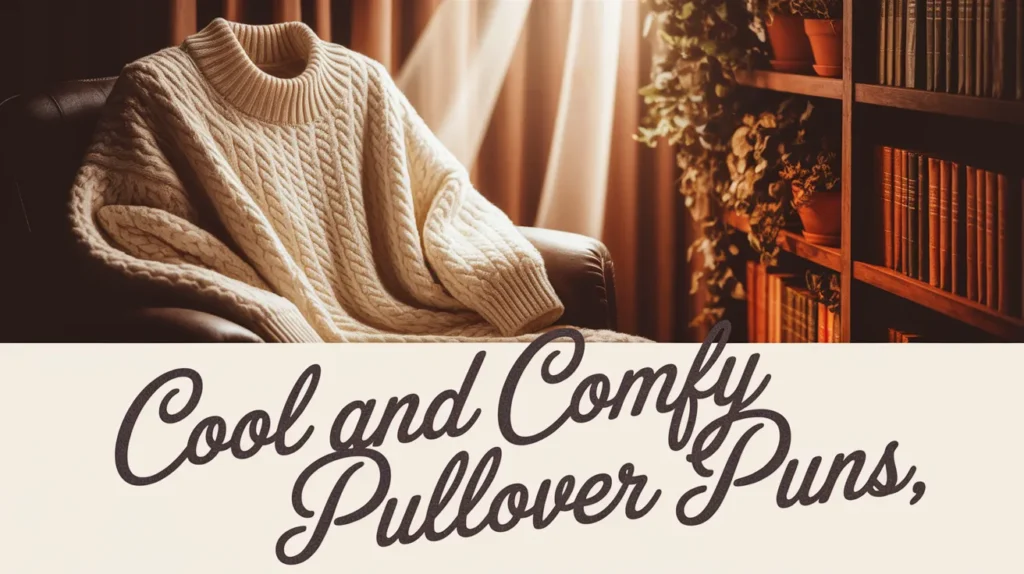Cool and Comfy Pullover Puns